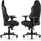 Secretlab Titan Evo Black Gaming Chair - Reclining, Ergonomic & Heavy Duty Computer Chair with 4D Armrests, Magnetic Head Pillow & Lumbar Support - Big and Tall Up to 395 lbs - Black - Leatherette