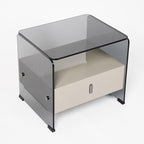 Apartment Solid Wood Living Room Bedroom Transformation Rack Homestay Wind Bedside