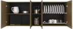 Pantry Sideboard Wall Cabinet, Saving Space Storage Cabinet for Kitchen Closet,for Kitchen Home