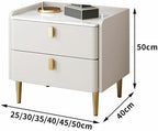 Bedside Cabinet Home Bedroom Rock Panel Bed Side Cabinet Northern Europe Real Polar Storage Cabinet