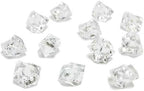Quality Clear Acrylic Crushed Ice Ice Rocks for Vase Fillers and Table Decorating - About 105-120 Pieces