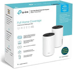 TP-Link Tri-Band Wi-Fi 6 Mesh Router System | 2- Mesh Routers | Coverage up to 5,500 sq. ft. | Deco W7200 (2-Pack) (Renewed)