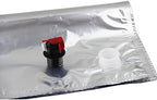 UP100 5 Pieces BIB Bag in Box Bags for Homebrew Storing Wine Juice Water and More Easily Bottle, Dispense & Store Your Wines, Coffees, Cocktails and More! - Great for Home Winemakers