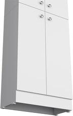 Pantry Cabinet Coahoma, Kitchen, White