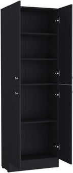 Mid-Century Retro Pantry Cabinet, Storage Cabinet for Kitchen Hallway Entryway,for Kitchen Home