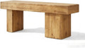 Rustic Bench for Kitchen Table, Dining Room Seating