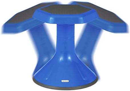 Learniture Active Learning Chair/ Stool, 15" H, Red, LNT-3046-15RD