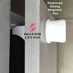 Vmaisi Magnetic Cabinet Locks Replacement Key 1 Pack
