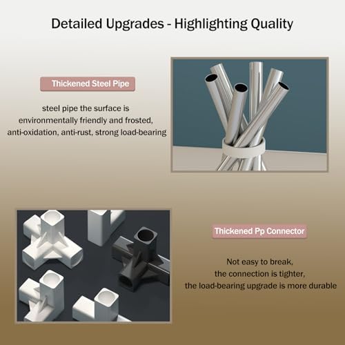 Canvas Wardrobe,Four-Column Portable Wardrobes for Bedroom,Closet Organizers 108 * 45 * 172 Cm New Base Design Fabric Wardrobe,Large Storage Space Foldable Wardrobe,Grey