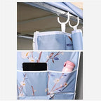 Portable Wardrobe Cloth Wardrobe Bedroom Closet,Open Metal Assemble Wardrobe Simple Curtain Portable Wardrobe Interior Wardrobe Storage,E,172 * 45 * 128cm Portable Cloth Han