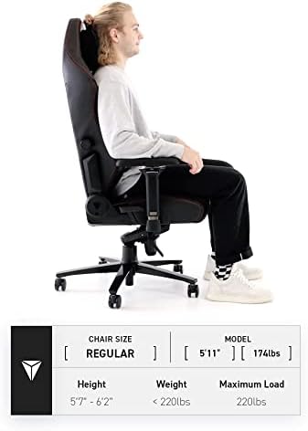 Secretlab Titan Evo Flash Gaming Chair - Reclining - Ergonomic & Comfortable Computer Chair with 4D Armrests - Magnetic Head Pillow & 4-Way Lumbar Support - Red - Leatherette