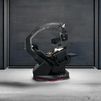 Imperatorworks EASECOMFY T2 Throne Computer Cockpit for 3 Monitors, Zero Gravity Chair Workstation,can Extend for 5 Monitors Support ultrawide 1 * 49" Option with Massage Function