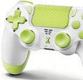 Puiseno Wireless Controller for PS-4, Gamepad with Dual Vibration/Hall Effect Joysticks/Six-axis Gyroscope Sensor/Touchpad, Built-in Speaker & Headphone Jack, Compatible with PS4/Slim/Pro Console/PC(Yellow)