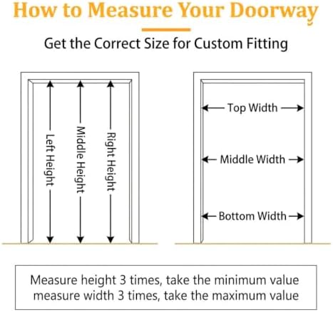 PVC Accordion Door for Room Divider, Interior Folding Door(WxH 52x80in/132x203in)
