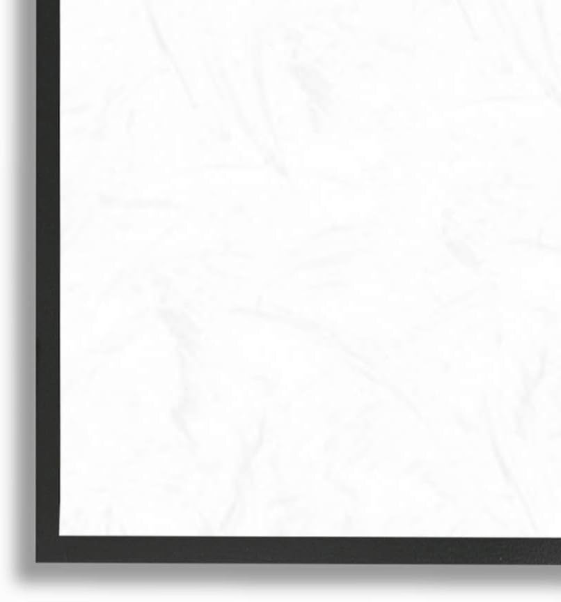 Stupell Industries Sprinkles Funny Ink Drawing Bathroom, Design by Milli Villa Wall Art, 11 x 14, Black Framed
