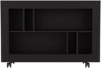 Console Table Cart, 5 Shelves, 4 Casters,for Kitchen