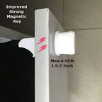Vmaisi Magnetic Cabinet Locks Replacement Key 1 Pack