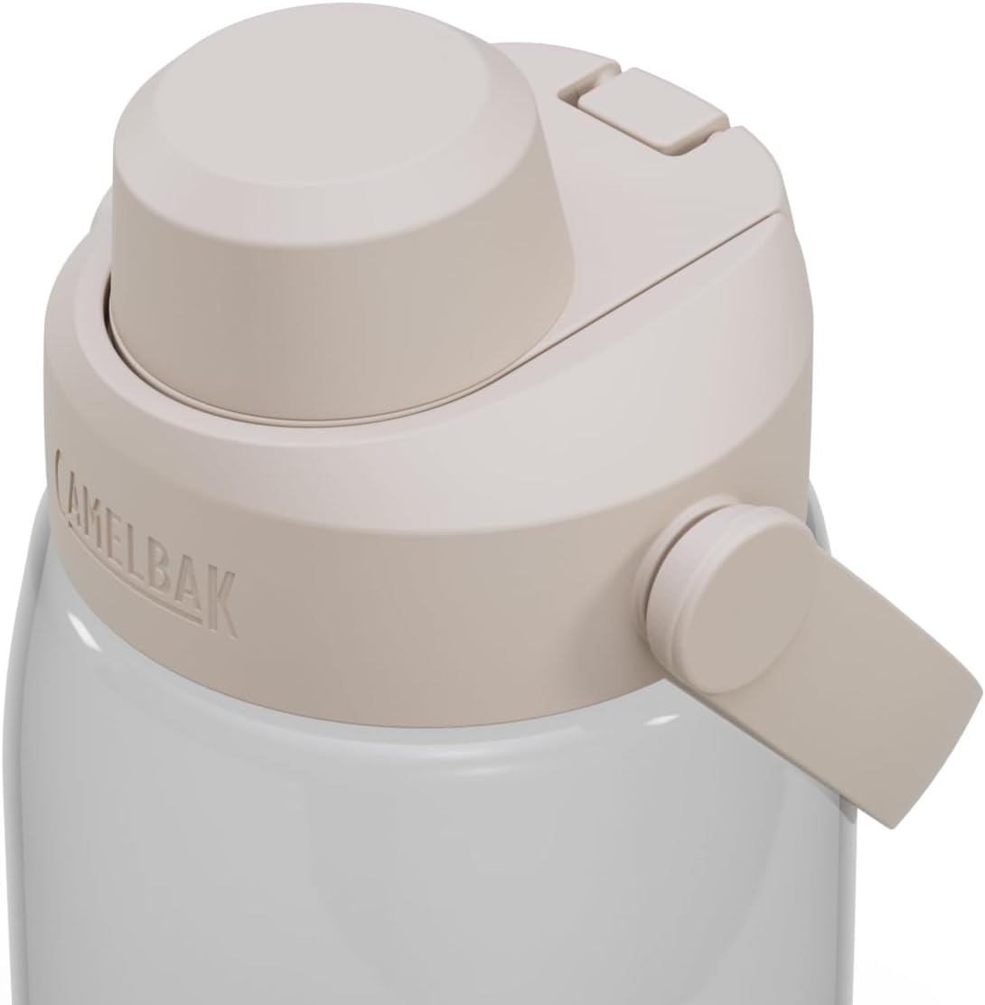 CamelBak Thrive Chug Water Bottle, High Flow Lid Design for Quick Everyday Hydration and Active Use, 32oz, Clear