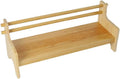 Kinderhuis-Mika Infant Toddler Beech Wood Bench Chair Montessori Classroom Furniture Wood Bench Homeschool Baby Bench Daycare Furniture 0-3 Years 1 Year