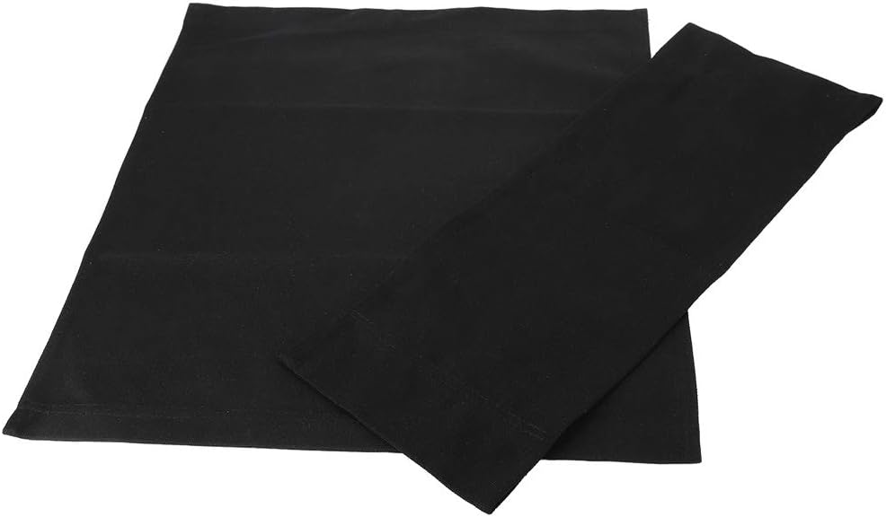 Zerone 1 Set Directors Chair Replacement,Chair Replacement Seat Cloth Home Supplies Furniture Accessories for Home Director Chair (Black)