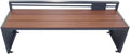 Benches, Modern Metal Park Chair - Waterproof Commercial Outdoor Seating