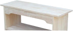 IC INTERNATIONAL CONCEPTS Brookstone Bench - 36" Long