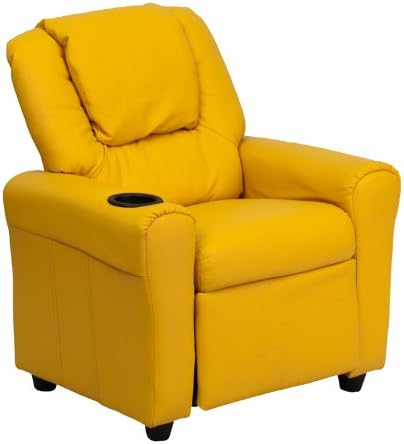 Custom Designed Kids Recliner with Cup Holder and Headrest with Your Personalized Name