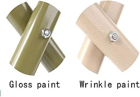Portable Folding Back Chair Durable Metal Material Long Lasting Household Use Green Color(Green)
