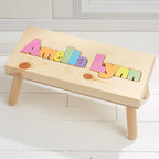Damhorst Toys Child's Name Puzzle Stool Pastel Letters