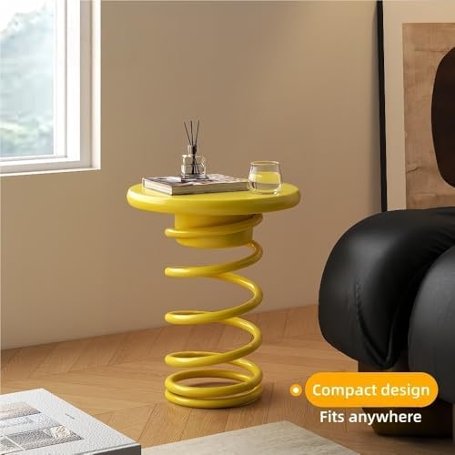 Stool Side Table - Minimalist Accent Ottoman for Small Spaces - Versatile Shoe Bench for Living Room and Entryway