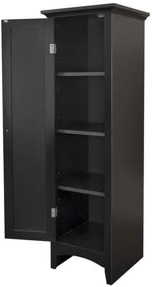 Maykoosh Kitchen Pantry Cabinet - 40" Wide Storage, Adjustable Shelves, Aluminum Pull