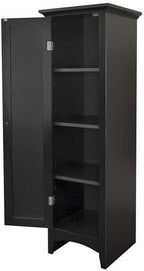 Maykoosh Kitchen Pantry Cabinet - 40" Wide Storage, Adjustable Shelves, Aluminum Pull