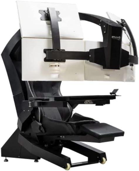 Imperatorworks IW 320 Brand Racing Gaming Chair, Computer Chair for Office and Home; Regular for 3 Screens or Upto 5 Monitors with Vibration massasge