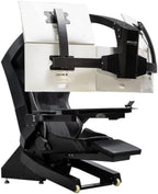 Imperatorworks IW 320 Brand Racing Gaming Chair, Computer Chair for Office and Home; Regular for 3 Screens or Upto 5 Monitors with Vibration massasge