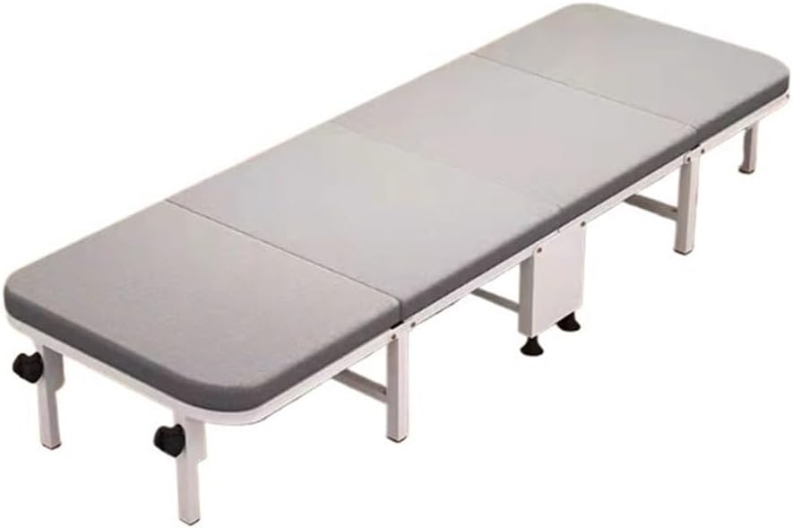 Camping Bed Foldable Bed Suitable for Indoor Bedrooms, Living Rooms, and Outdoor Folding Bed(Medium)