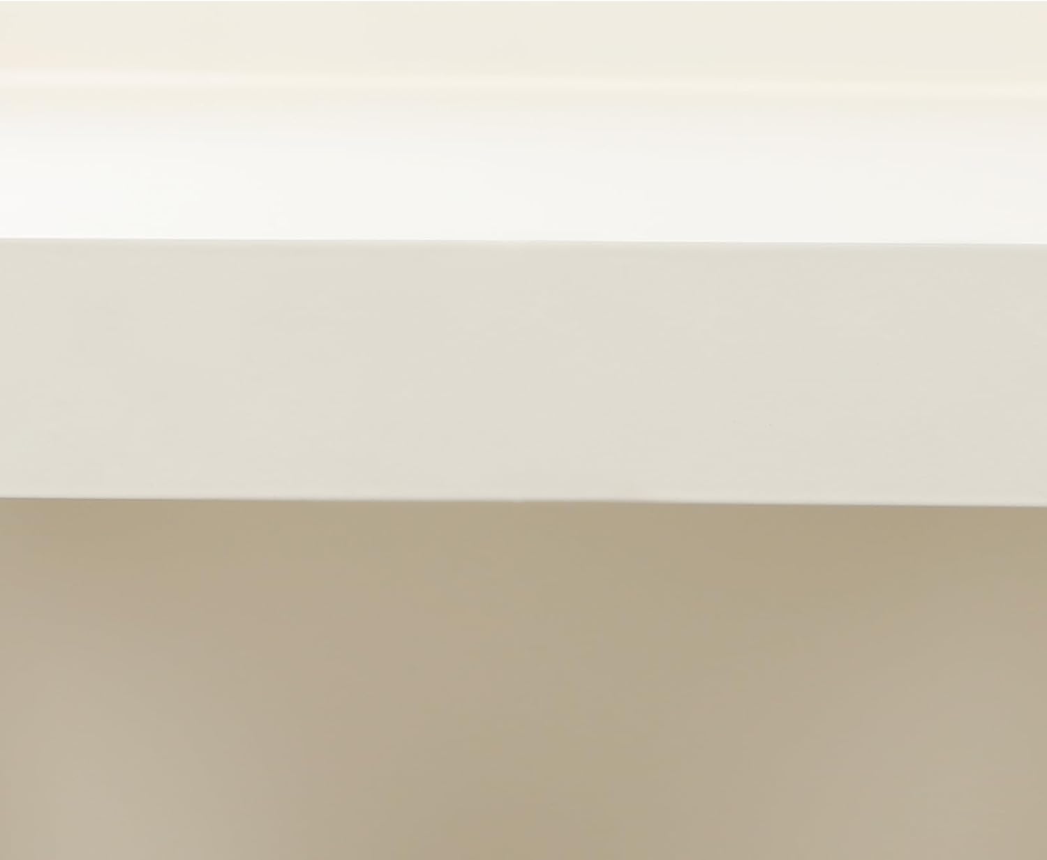 No Assembly Side Table, Modern 3-Tier Carbon Steel Side Table for Living Room Bedroom, Unique Geometric End Table Nightstand with Storage, Sturdy Sofa Table for Small Spaces (Cream White, Medium)