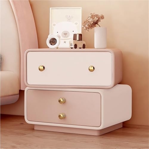 Creative Bedside Table, Rotatable Night Stand, Large Capacity Side Table for Bedroom, Living Room(Blue,19.7in)