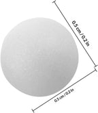 Uonlytech Bean Bag Filler Foam Beads 3-5Mm Epp Particles for Sofa and Pillow Filling, Lightweight Decorative Balls for Dog Beds and Bean Bag Chairs, Half-Pound Pack for Home Use