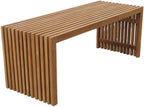 Patio Benches for Outdoors Outdoor Bench Solid Wood Park Chair Courtyard Balcony Teak Bathroom Sauna Shoe Changing Garden Benches for Outdoors