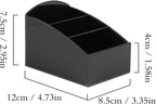 Acrylic Sugar Holder for Coffee Bar,Tea Bag & Sugar Packet Organizer(Black) | Elegant Acrylic Sugar Packet Holder for Coffee Bar: Desktop Decor for Home,Hotel,or Cafe use.