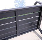 Patio Benches for Outdoors Outdoor Garden Bench Park Chair Rest Open-air Community Leisure Stool Backrest Garden Benches for Outdoors