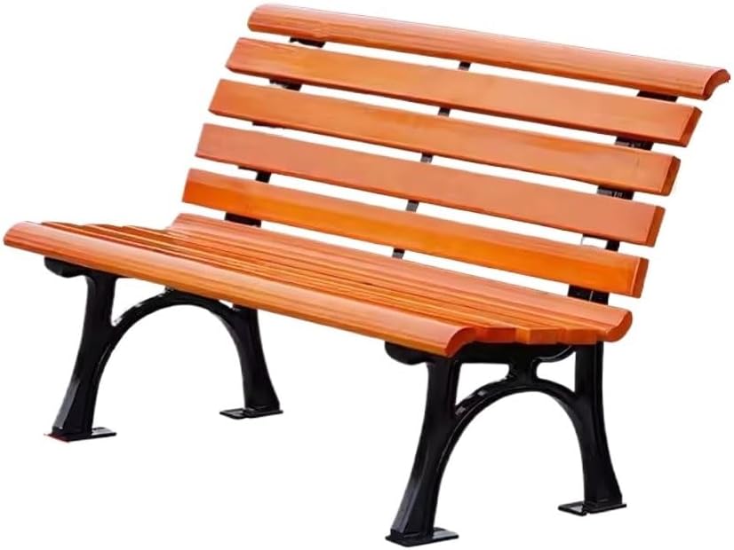 Patio Benches for Outdoors Double Backrest Bench Community Square Outdoor Leisure Chair Garden Benches for Outdoors