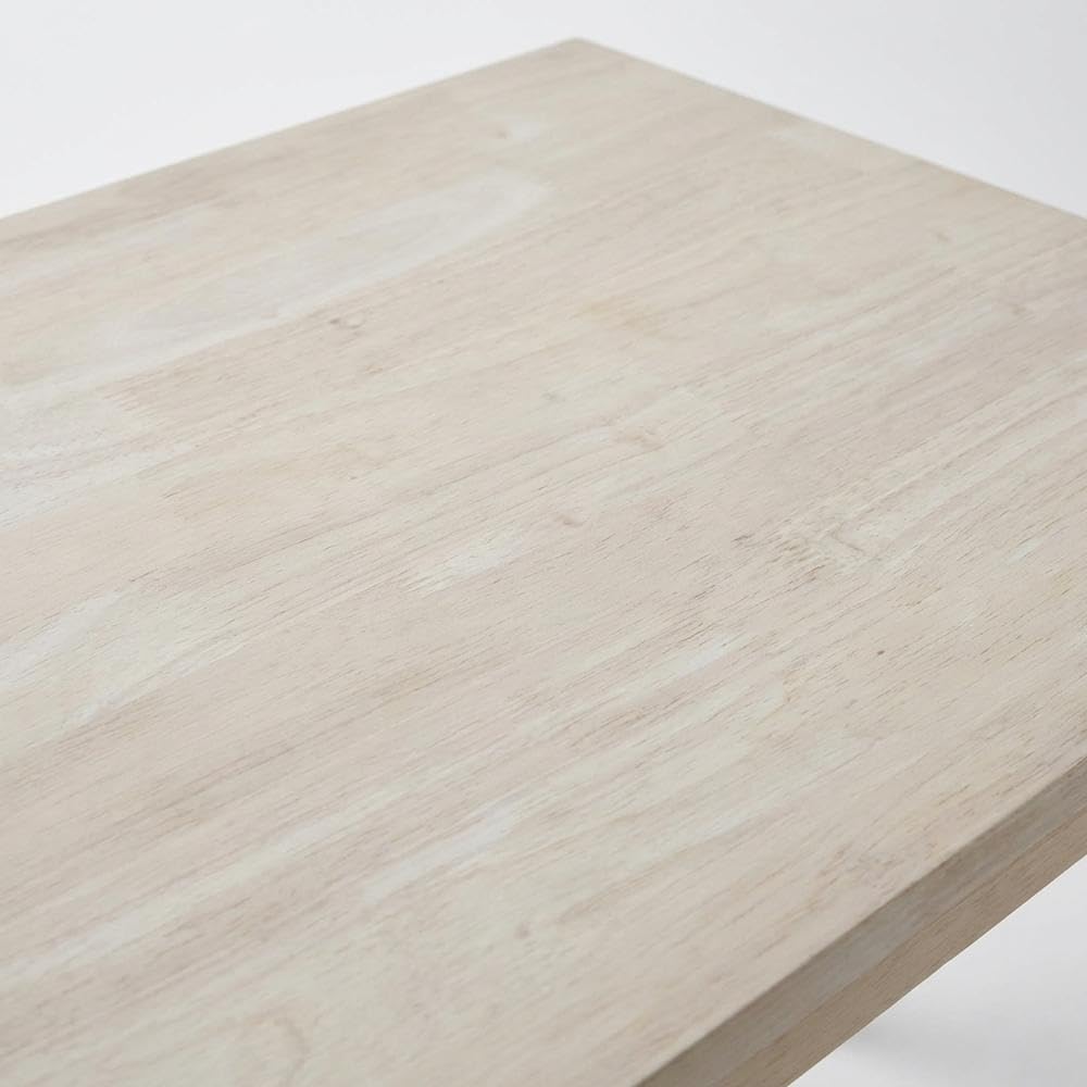 Furnifact Unfinished Child's Table, Wooden Craft, Ideal for playroom or Bedroom, Durable, Simple Design, Easy to Wipe Clean with Soft Cloth