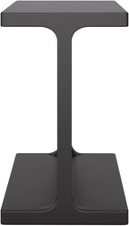 HomeStock Black Accent Table - Modern Side Table for Living Room & Bedroom