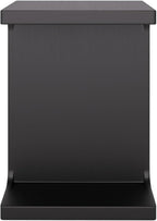 HomeStock Black Accent Table - Modern Side Table for Living Room & Bedroom
