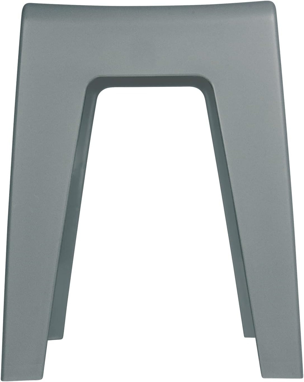 Wenko Kumba Bathroom Stool Grey – Stool, Beanbag, Living Stool, Polypropylene, 38 x 47 x 32 cm, Grey