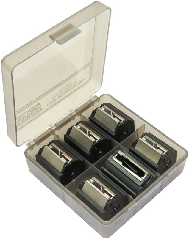 MTM TMC1022 Tactical Magazine Case 10/22 Rotary Magazine Case, Stackable, USA Made, Clear Smoke
