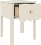 Max & Lily Sutton Nightstand, Linen White