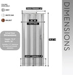 36 x 80 Inch Accordion Door - PVC Foldable Interior Folding Door with Trimmable Height, Track Hardware Kit, Magnetic Closure for Closet Bedroom Room Divider, Grey