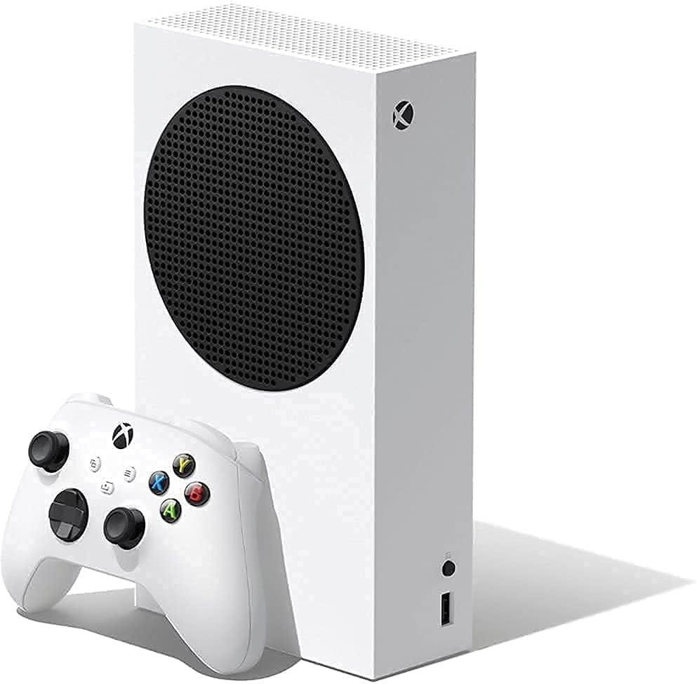 2021 Microsoft Series S 512 GB All-Digital Console (Disc-Free Gaming) with HDMI Cable Controller Bundle | White | Include：Xbox Wireless Controller White, Xbox Series S Console (Renewed)
